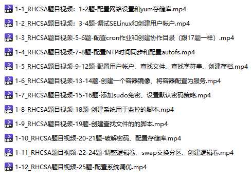 红帽9.0-RHCSA题目视频解析.png